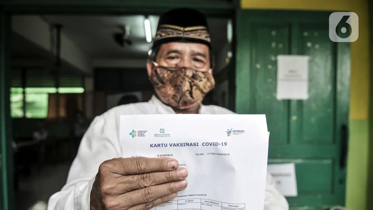 FOTO: 21,5 Juta Lansia Ditargetkan Dapat Vaksinasi COVID-19 Tahap Kedua