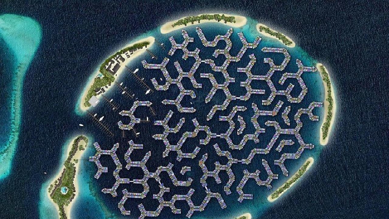 Maladewa berencana buat kota terapung