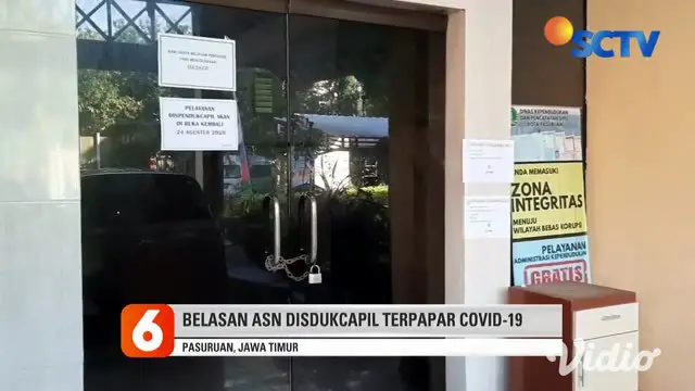 Kantor Dispendukcapil Kota Pasuruan, hingga Rabu siang masih belum beroperasi, menyusul meninggalnya seorang ASN akibat terpapar Covid-19, pekan lalu.
