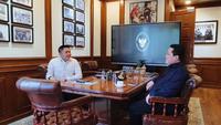Erick Thohir Bertemu Seskab Teddy (Instagram Sekretariat Kabinet)