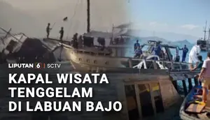 Kapal Wisata Tenggelam di Labuan Bajo
