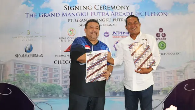 PT Grand Mangkuputra menandatangani MoU dengan PT Bally Internasional Hotel & Resort (member of Riyadh Group Indonesia) terkait pengembangan Hotel The Grand Mangkuputra Arcade dan kawasan seluas 4,5 hektare.