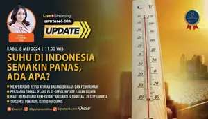 Kepala BMKG Dwikorita Karnawati menegaskan bahwa cuaca panas yang terjadi di Indonesia akhir-akhir ini bukanlah akibat gelombang panas atau heatwave.