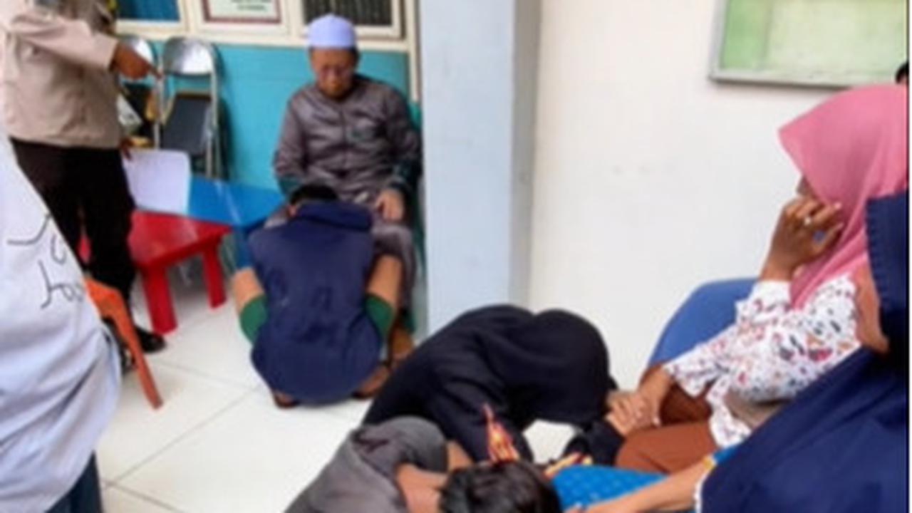Pelaku Tawuran Diberi 'Pelajaran' Polisi Ala Paskibraka, Endingnya Penuh Tangis Haru
