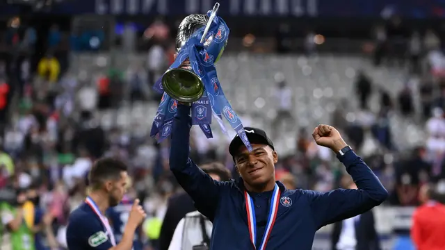 Gol Tunggal Neymar Bawa PSG Juara Piala Prancis