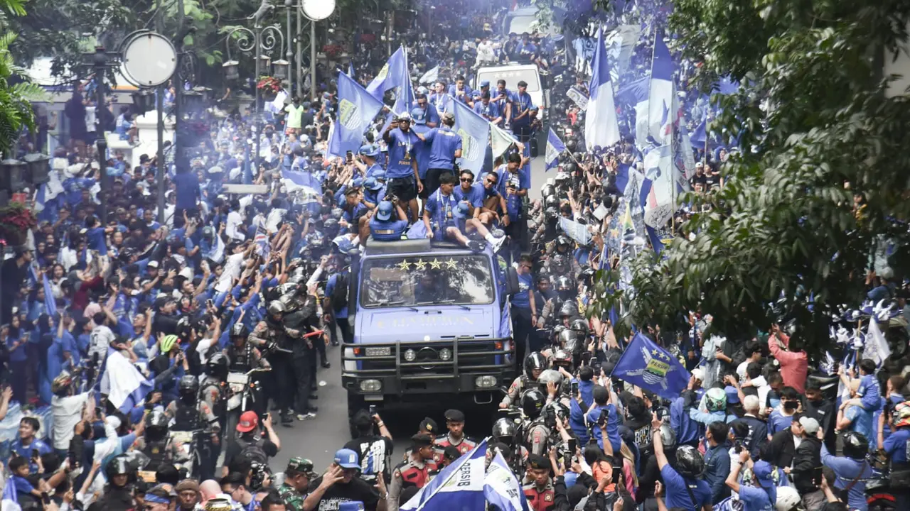 Persib Bandung, pawai persib