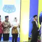 Presiden Jokowi buka Kongres PMII di Palu. (Liputan6.com/Taufiqurrohman)