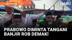 Ribuan Warga NU Demak Doa Bersama, Minta Prabowo Tangani Banjir Rob!