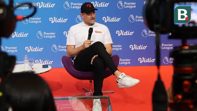 Sesi wawancara roundtable bersama Peter Schmeichel