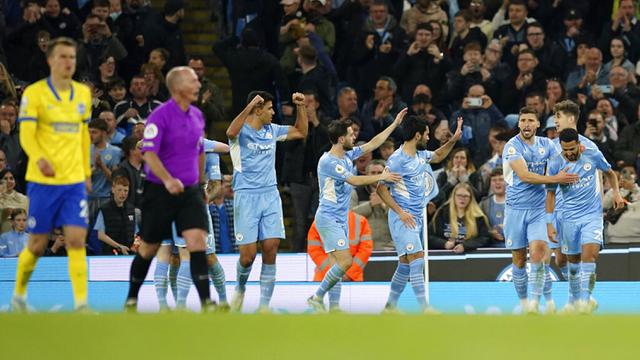 FOTO: Manchester City Kembali Puncaki Klasemen Liga Inggris