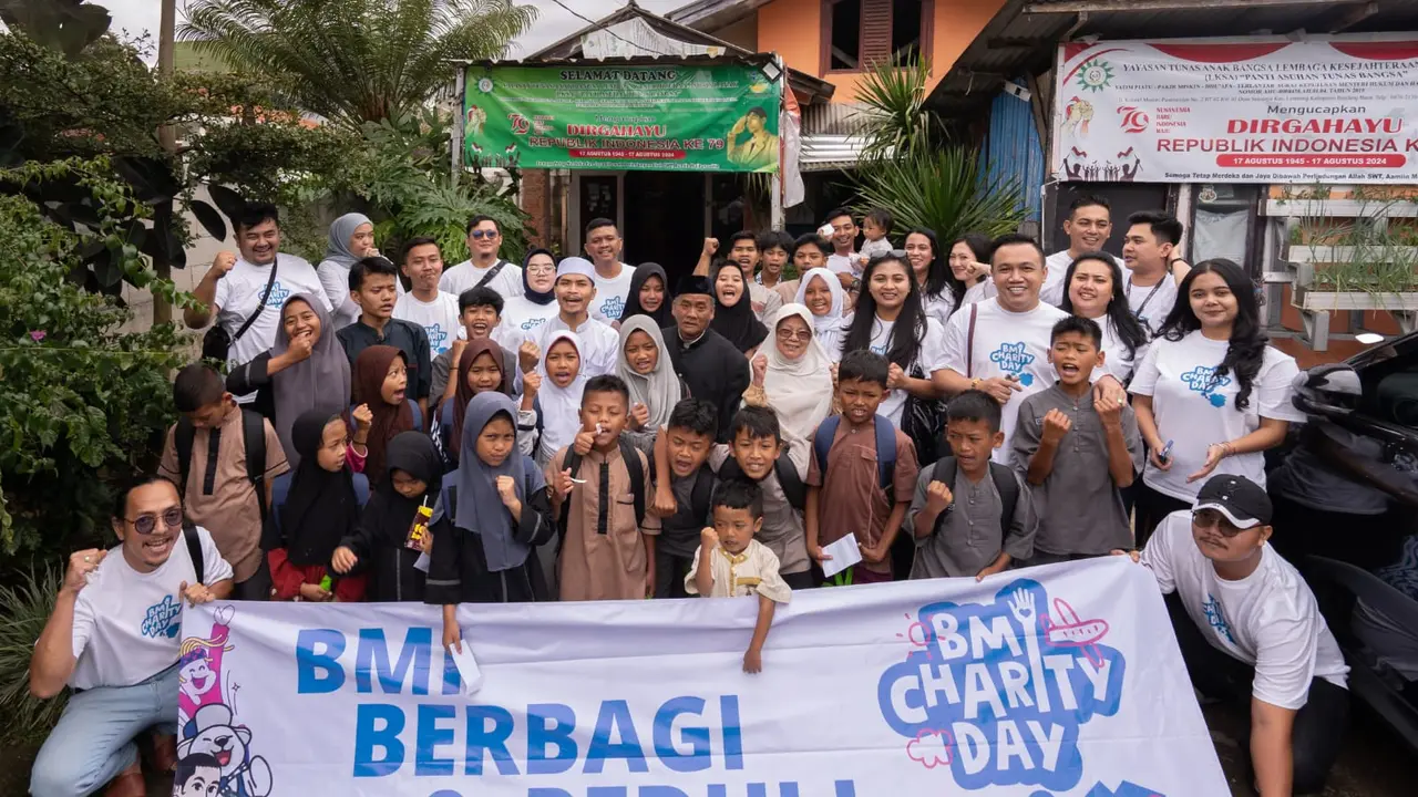 BMI Charity Day 2024, Berbagi dan Peduli dengan Anak-Anak Panti Asuhan
