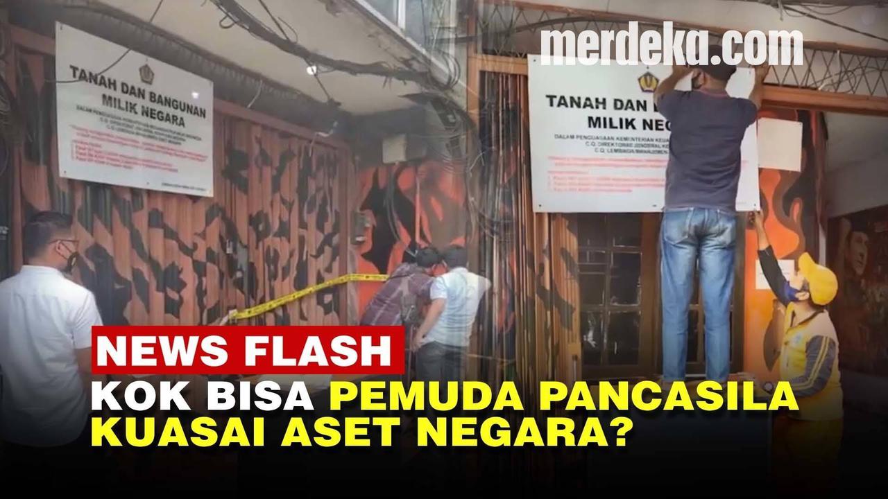 VIDEO: Aset Negara Dikuasai Pemuda Pancasila Tanpa Hak, Kini Dipasang Garis Polisi