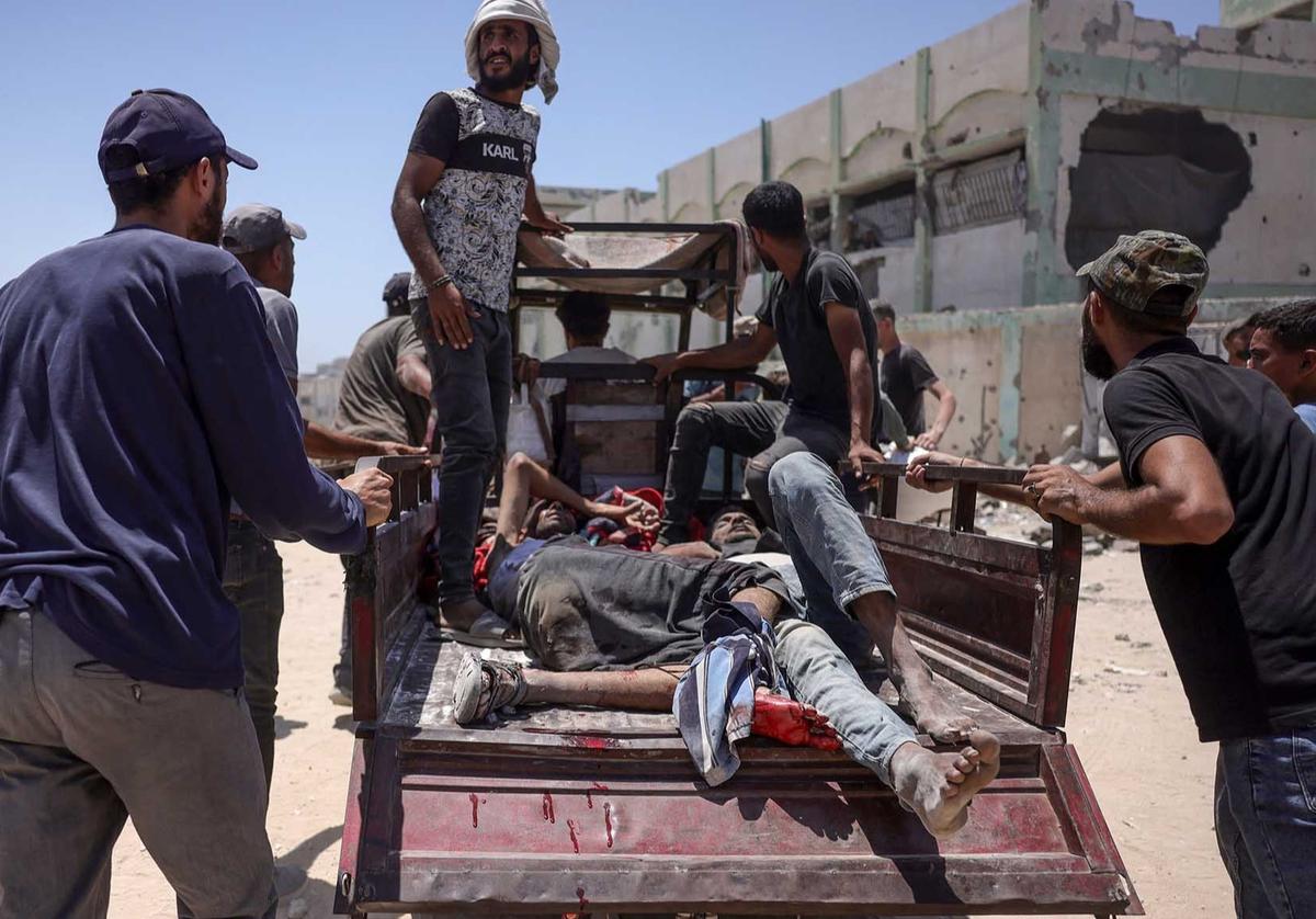 FOTO: Tragis! Lebih dari Seribu Warga Gaza Tewas Saat Menunggu Bantuan Kemanusian