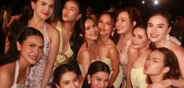 Intip gaya busana para bridesmaid Syifa Hadju di resepsi pernikahan Bali (@jennifercoppenreal20)