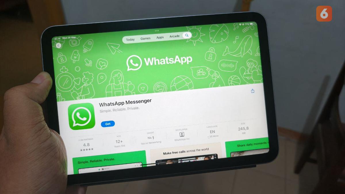 WhatsApp Kini Tersedia di iPad Setelah 16 Tahun, Simak Fitur Lengkapnya!