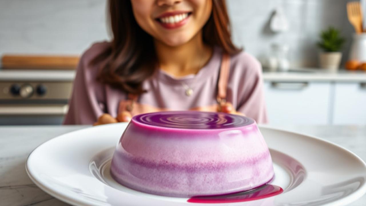 Resep Puding Ubi Ungu, Kreasi Dessert Lezat dan Bergizi