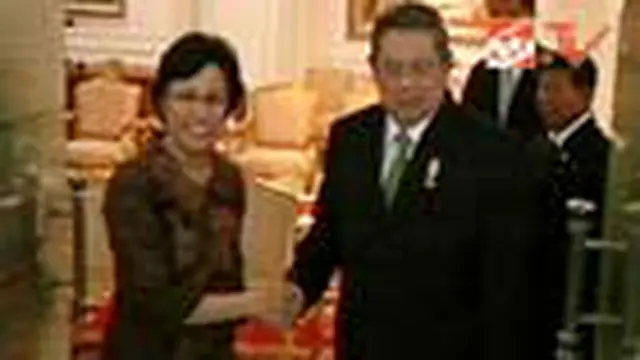 Yudhoyono Ucapkan Selamat Datang untuk Sri Mulyani
