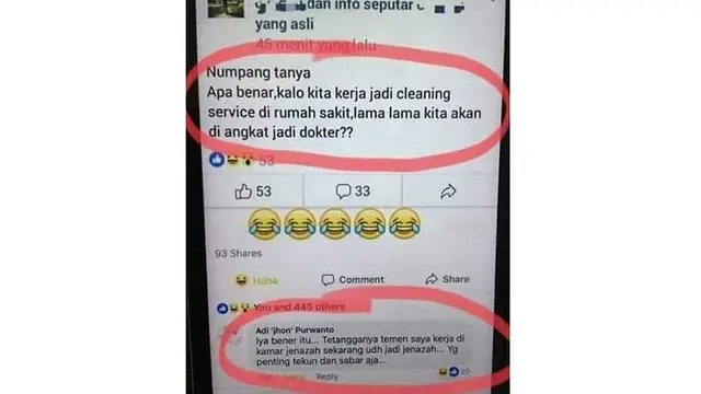 Status Facebook 5 Orang Kurang Paham Ini Bikin Geleng Kepala