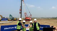 Groundbreaking Pabrik Electrum di Cikarang, Jumat (23/6/2023). (Foto: Liputan6.com/Elga N)