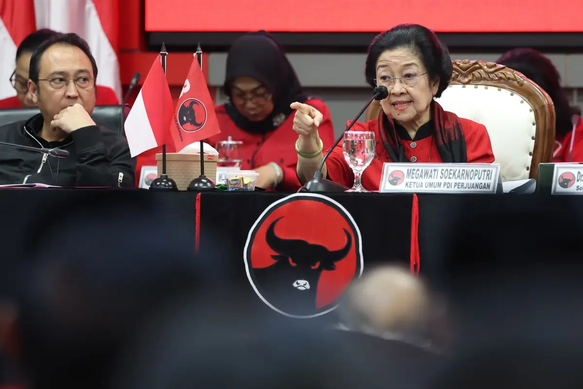 Ketua Umum DPP PDI Perjuangan, Megawati Soekarnoputri.