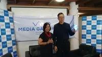 Media gathering Vivo di Lembang, Bandung, Rabu (9/1/2019). Liputan6.com/Surya Handika