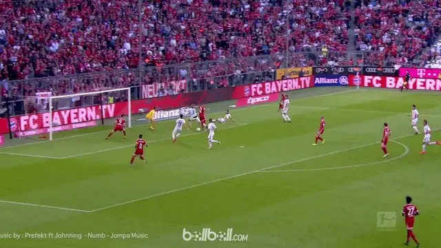 VIDEO: Gol Jenius Bek Bayern Munich dengan Tumit