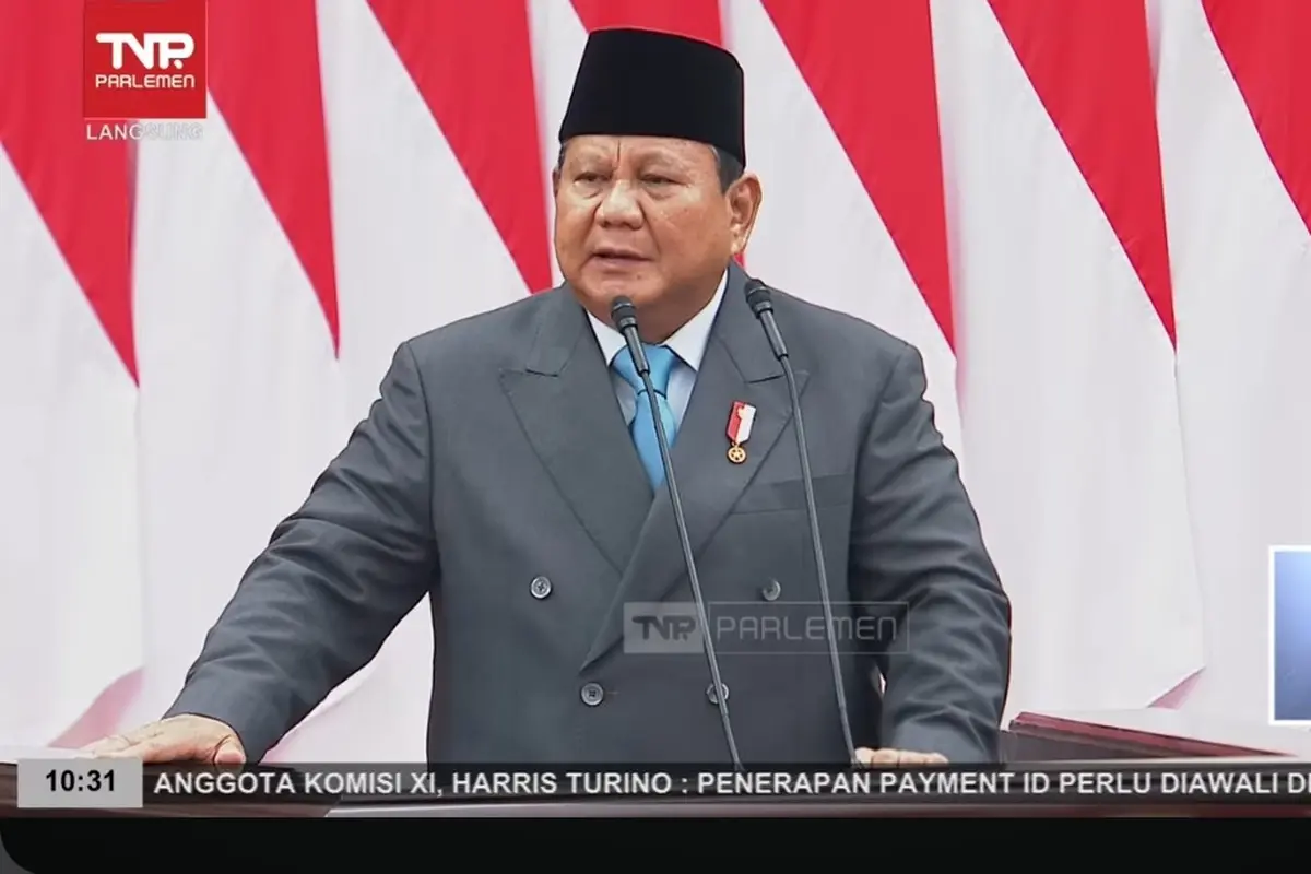 Presiden Prabowo Subianto dalam Sidang Tahunan MPR RI dan Sidang Bersama DPR RI - DPD RI