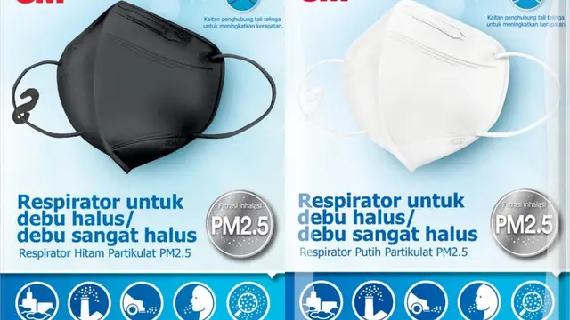 Mencegah Paparan Virus Covid-19, Lindungi Diri dengan Masker Berfilter Khusus