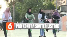 Penggunaan skuter listrik di jalanan, pedestrian, atau JPO, menuai pro dan kontra. Pasalnya, sudah ada dampak baik kecelakaan ataupun kerusakan fasilitas umum.