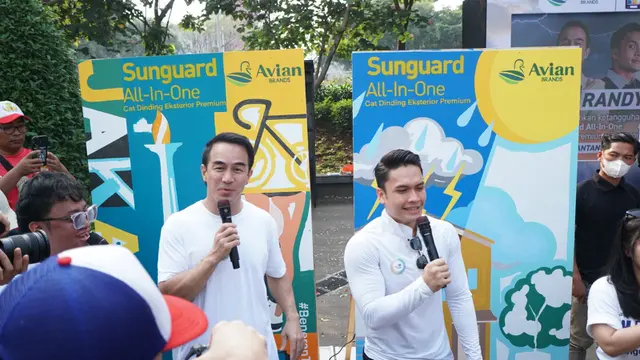 Joe Taslim dan Randy Pangalila Tantang Ketahanan Cat Eksterior di Cuaca Ekstrem