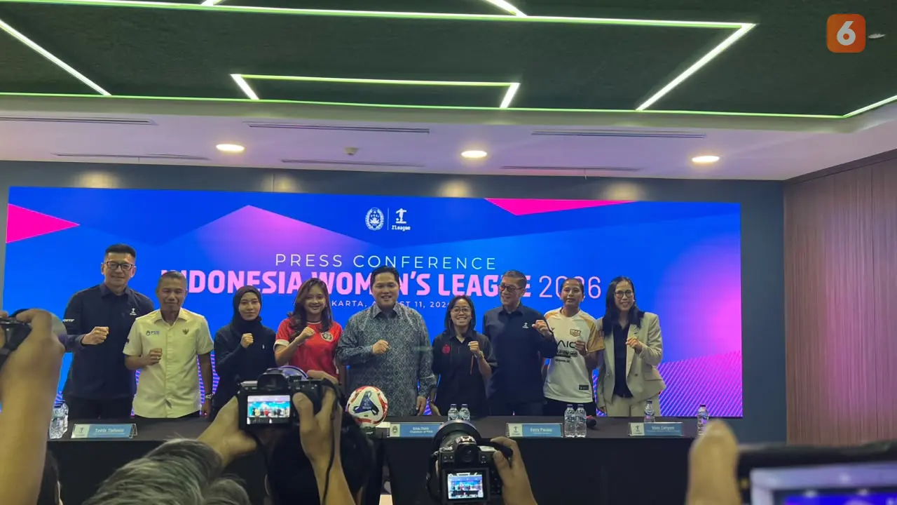 Konferensi Pers - Liga Putri Indonesia