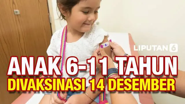 VIDEO: Vaksinasi Anak 6-11 Tahun Dimulai 14 Desember, Bagaimana Ketentuannya?