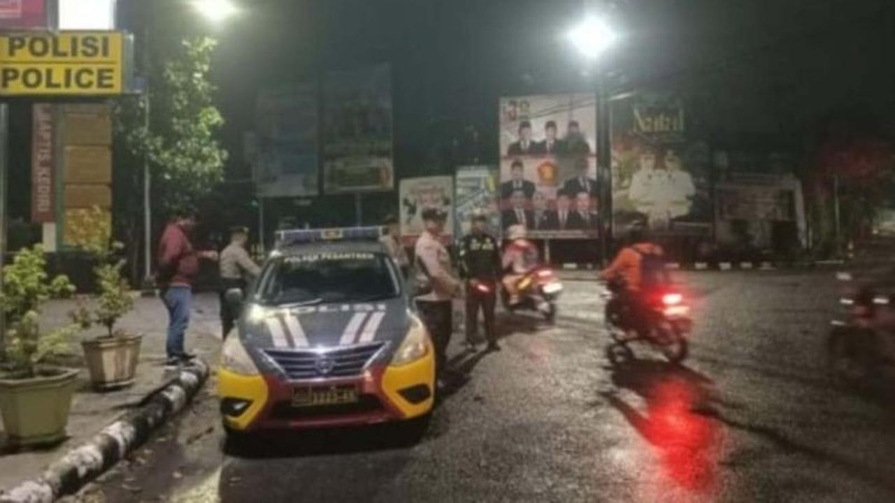 Polres Kediri Intensifkan Patroli, Cegah Gangguan Kamtibmas Akibat Sahur on the Road