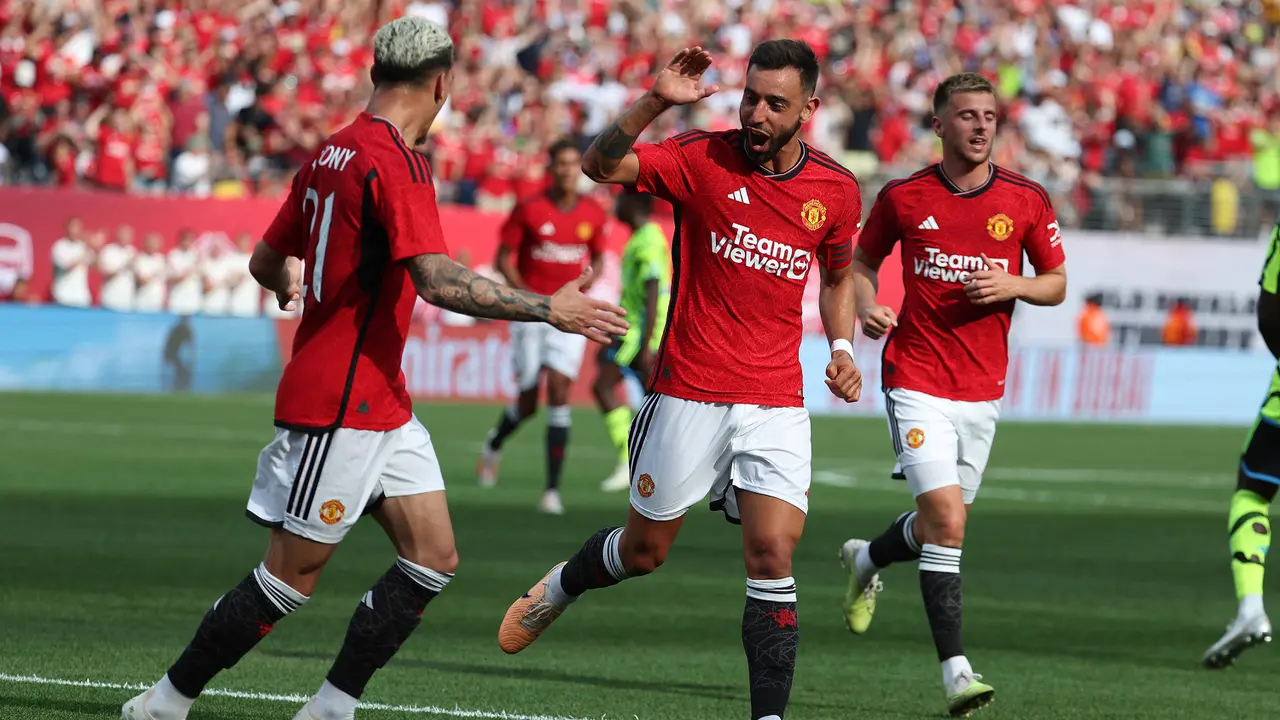 Foto: Sikat Arsenal, MU Masih Sempurna di Laga Pramusim 2023 / 2024