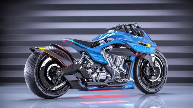 Motor Konsep Futuristis MWM Sharky Hanya  Dibuat 1 Unit (ist)