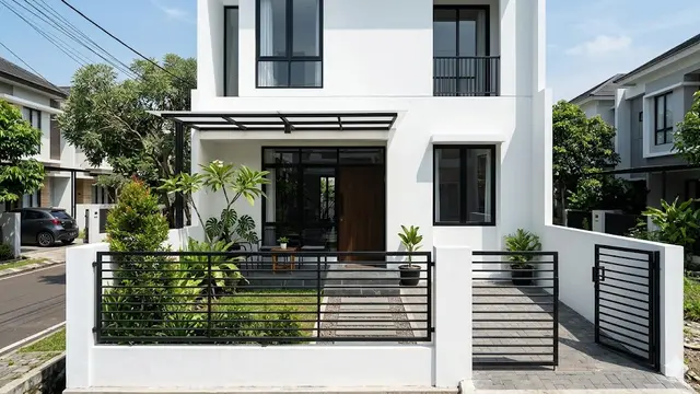 Ide Warna Cat Dinding Luar dan Pagar Besi