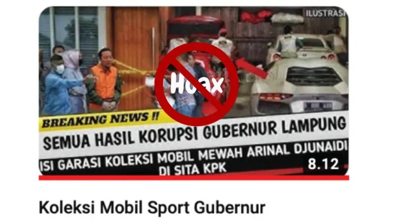 Gubernur Lampung Arinal Djunaidi Dituduh Terjerat Kasus Korupsi.