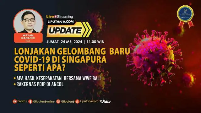 Gelombang baru infeksi virus SARS-CoV-2 penyebab COVID-19 kembali menghantam Singapura. Pemerintah Negeri Singa mengabarkan terjadi peningkatan kasus Corona hingga 90 persen. Kementerian Kesehatan Singapura melaporkan bahwa terdapat 25.900 kasus infe...