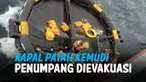 Ratusan orang dievakuasi dari dalam kapal yang mengalami patah kemudi di Maluku Utara. Tidak semua penumpang berhasil dievakuasi, ratusan lainnya masih ada di dalam kapal.