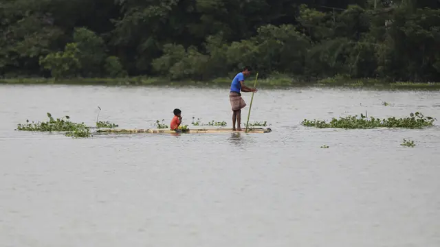 Banjir Bandang Tewaskan Puluhan Orang di Bangladesh