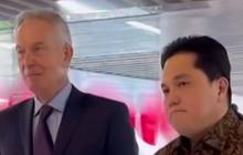 Bertemu Erick Thohir, Tony Blair Bahas Nasib BUMN Usai Pilpres