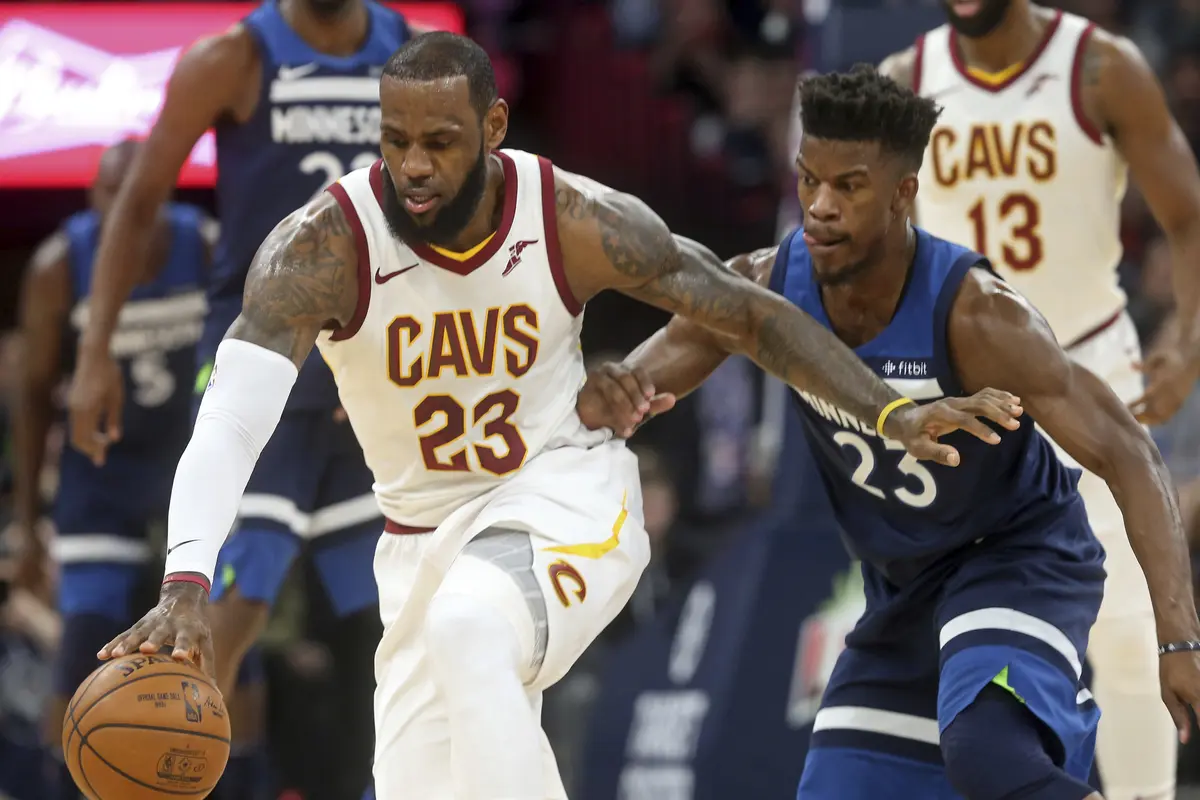 LeBron James vs Jimmy Butler