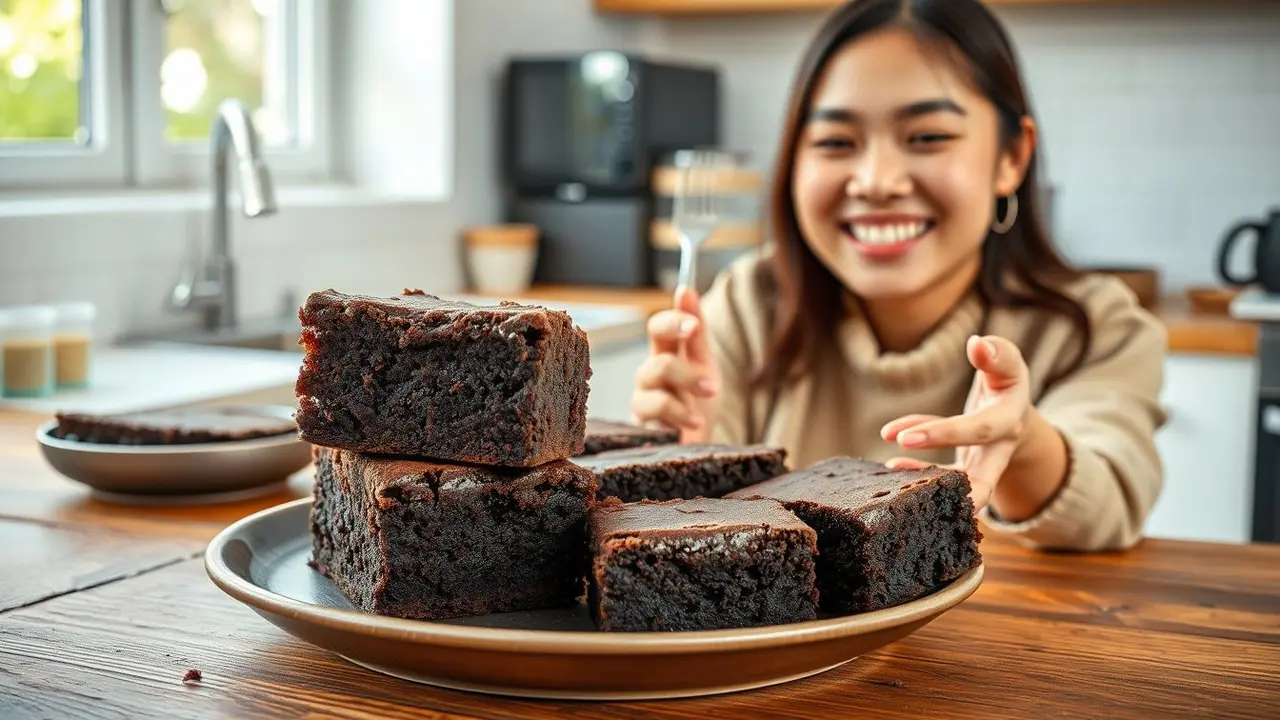 cara bikin brownies