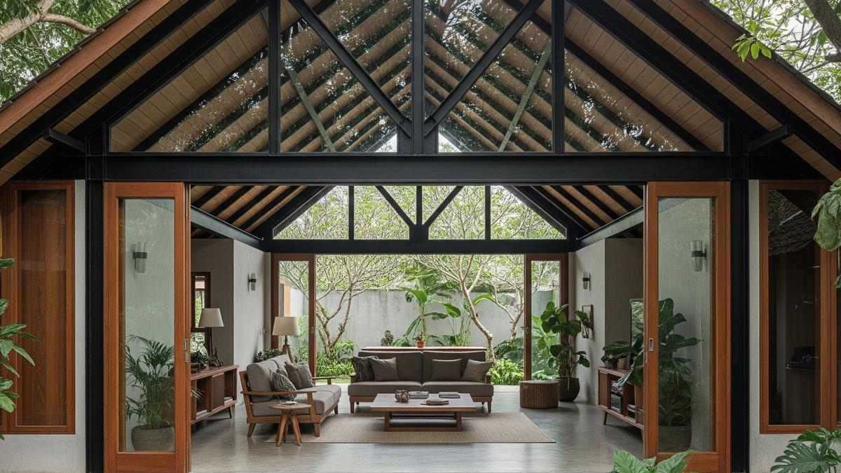 8 Desain Rumah Minimalis Pedesaan dengan Sentuhan Gaya Modern Tropis, Lebih Sejuk