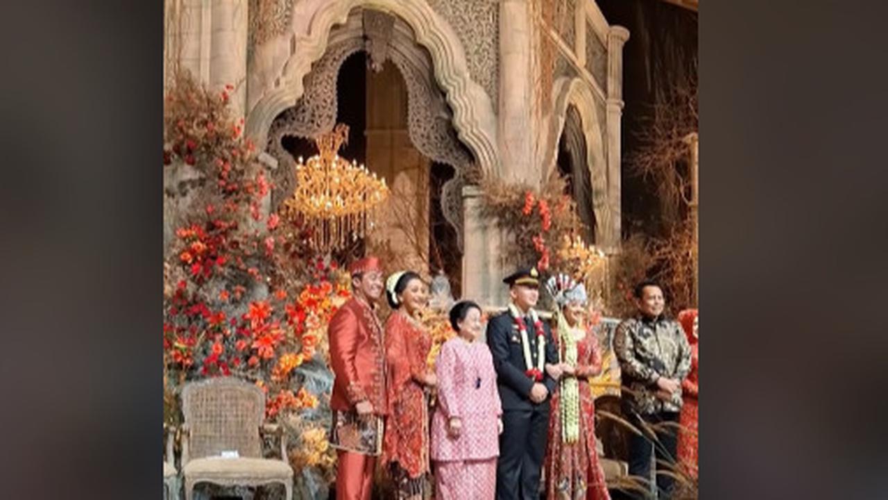 Megawati Hadir di Resepsi Pernikahan Putri Jenderal 'Rambo', Langsung Curi Perhatian