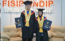 Bahagia Diizinkan Lanjut S3, 8 Foto Kompak Chacha Frederica Ketika Wisuda S2 Bersama Sang Suami