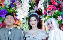 Cantiknya Shandy Purnamasari Hadiri Resepsi Ngunduh Mantu Denny Caknan dan Bella Bonita
