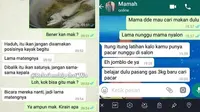 6 Chat Ibu ke Anak Berusaha Iseng Ini Garing Tapi Kocak (sumber: Twitter.com/relationshipchat_ dan Twitter.com/maulanaasantosa)