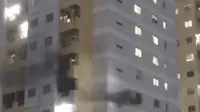 Kebakaran Apartemen Jakut Padam