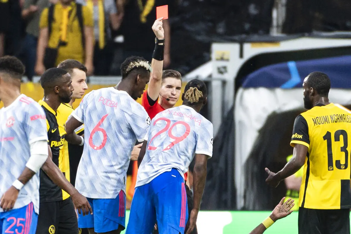 FOTO: Manchester United Kalah dari Young Boys di Liga Champions